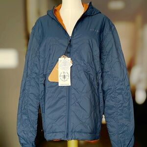 nwt beyond men’s reversible hiking jacket